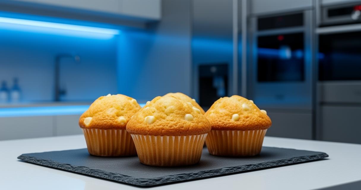 White chocolate muffins air fryer recipe: festive twists for special occasions